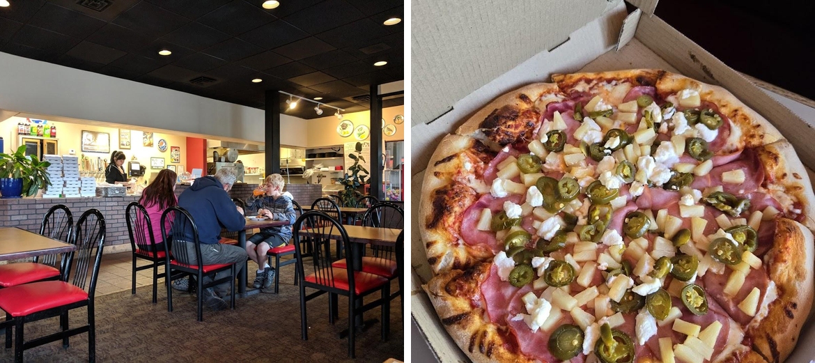 Del's Family Pizza Menu
