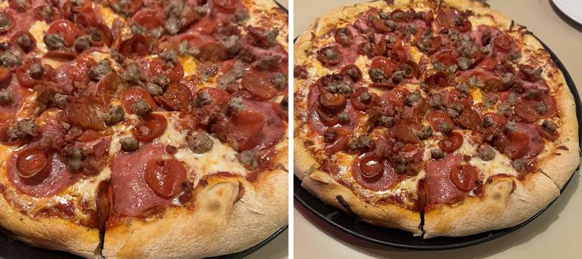 Del's Family Pizza Menu